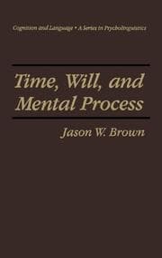 Cover von Time, Will and Mental Process