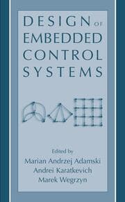 Cover von Design of Embedded Control Systems