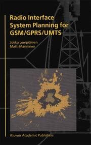 Cover von Radio Interface System Planning for GSM/GPRS/UMTS