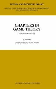 Cover von Chapters in Game Theory