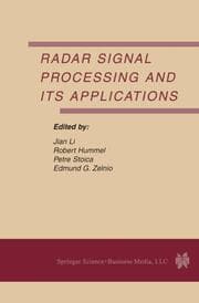 Cover von Radar Signal Processing and Its Applications