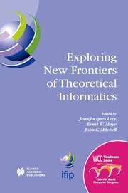 Cover von Exploring New Frontiers of Theoretical Informatics