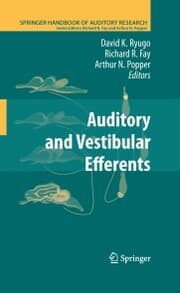 Cover von Auditory and Vestibular Efferents