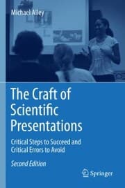 Cover von The Craft of Scientific Presentations