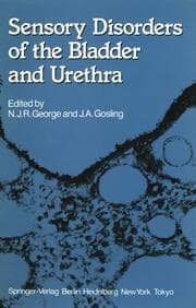 Cover von Sensory Disorders of the Bladder and Urethra