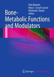 Cover von Bone-Metabolic Functions and Modulators