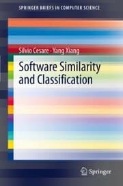 Cover von Software Similarity and Classification