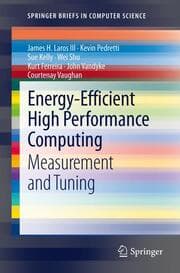 Cover von Energy-Efficient High Performance Computing