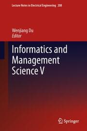 Cover von Informatics and Management Science V