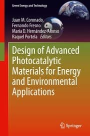 Cover von Design of Advanced Photocatalytic Materials for Energy and Environmental Applications