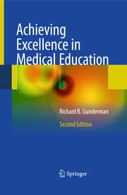 Cover von Achieving Excellence in Medical Education