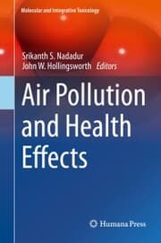 Cover von Air Pollution and Health Effects
