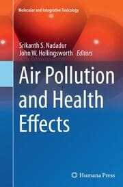 Cover von Air Pollution and Health Effects
