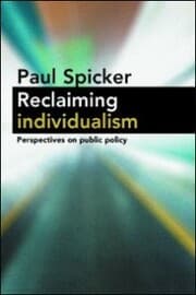 Cover von Reclaiming Individualism