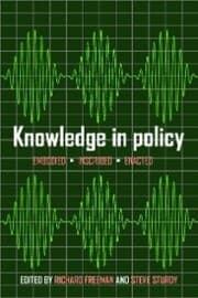 Cover von Knowledge in Policy