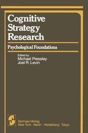 Cover von Cognitive Strategy Research