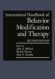 Cover von International Handbook of Behavior Modification and Therapy