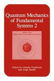 Cover von Quantum Mechanics of Fundamental Systems 2