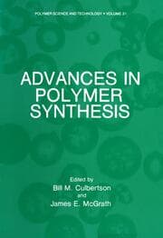 Cover von Advances in Polymer Synthesis