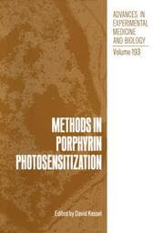 Cover von Methods in Porphyrin Photosensitization