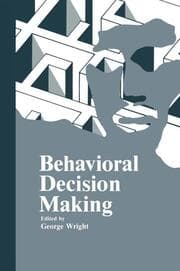 Cover von Behavioral Decision Making