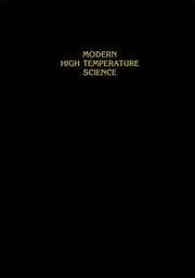 Cover von Modern High Temperature Science