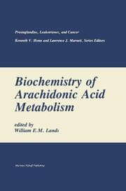 Cover von Biochemistry of Arachidonic Acid Metabolism
