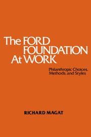 Cover von The Ford Foundation at Work