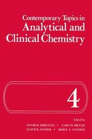 Cover von Contemporary Topics in Analytical and Clinical Chemistry