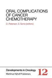 Cover von Oral Complications of Cancer Chemotherapy