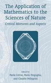 Cover von The Application of Mathematics to the Sciences of Nature