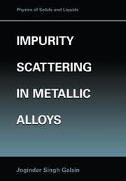 Cover von Impurity Scattering in Metallic Alloys