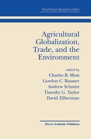 Cover von Agricultural Globalization Trade and the Environment