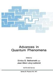 Cover von Advances in Quantum Phenomena