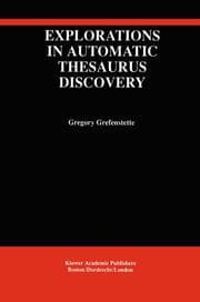 Cover von Explorations in Automatic Thesaurus Discovery