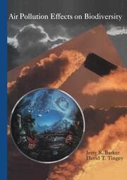 Cover von Air Pollution Effects on Biodiversity