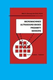 Cover von Micromachined Ultrasound-Based Proximity Sensors