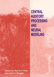 Cover von Central Auditory Processing and Neural Modeling