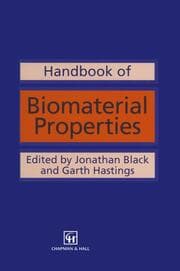 Cover von Handbook of Biomaterial Properties