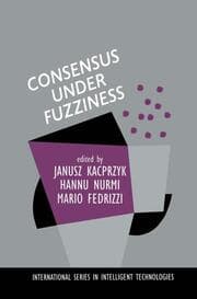 Cover von Consensus Under Fuzziness