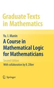 Cover von A Course in Mathematical Logic for Mathematicians