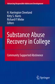 Cover von Substance Abuse Recovery in College