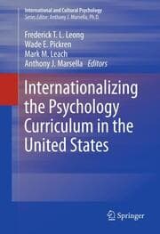 Cover von Internationalizing the Psychology Curriculum in the United States
