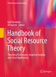 Cover von Handbook of Social Resource Theory