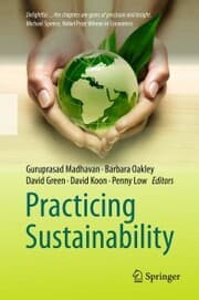Cover von Practicing Sustainability