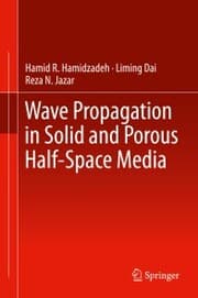 Cover von Wave Propagation in Solid and Porous Half-Space Media