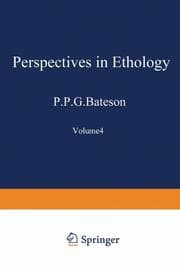 Cover von Perspectives in Ethology