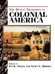 Cover von The Human Tradition in Colonial America