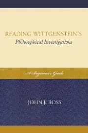 Cover von Reading Wittgenstein's Philosophical Investigations