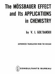 Cover von The Mössbauer Effect and its Applications in Chemistry